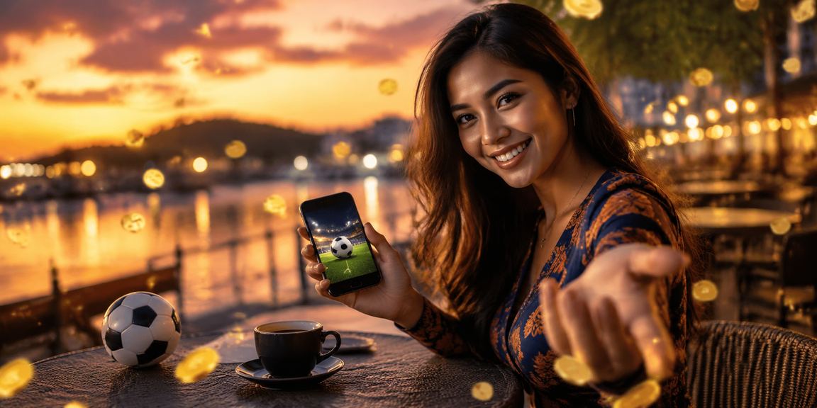Peminat bola sepak di Kota Kinabalu menggunakan platform mazda2 untuk pertaruhan sukan